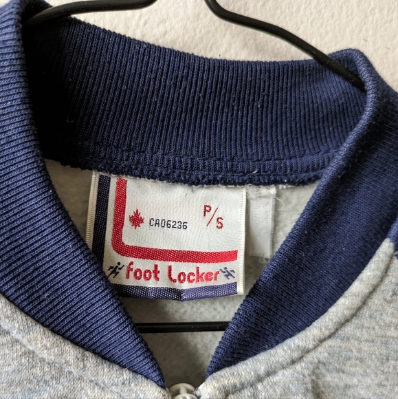 Vintage Footlocker Sport Zip Up Sweatshirt Small - Picture 2 of 5